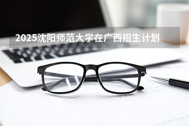 2025沈阳师范大学在广西招生计划一览表
