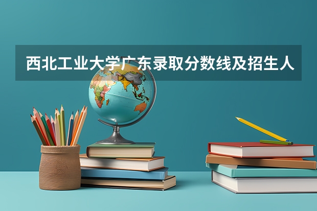西北工业大学广东录取分数线及招生人数是多少