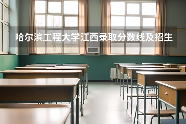 哈尔滨工程大学江西录取分数线及招生人数是多少