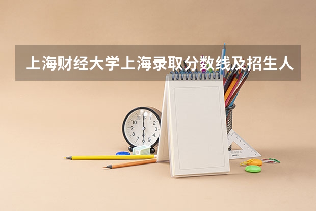 上海财经大学上海录取分数线及招生人数是多少
