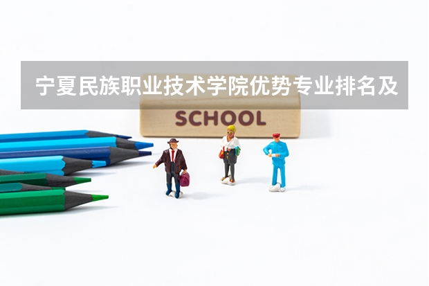 宁夏民族职业技术学院优势专业排名及分数线