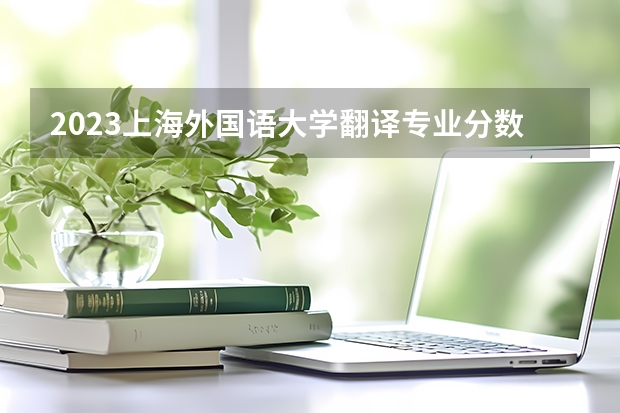 2023上海外国语大学翻译专业分数线是多少(历年分数线汇总）