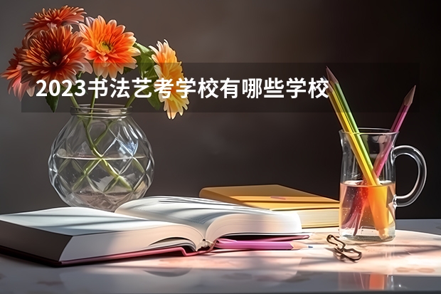 2023书法艺考学校有哪些学校