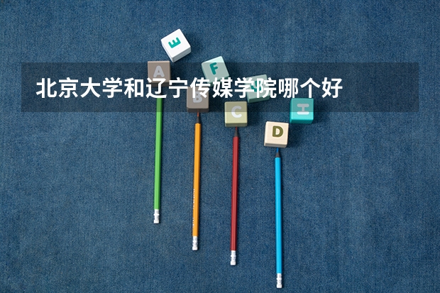 北京大学和辽宁传媒学院哪个好