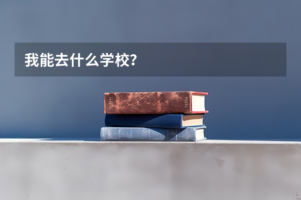 我能去什么学校？