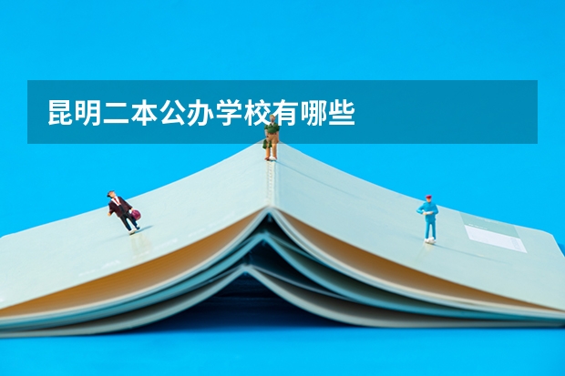 昆明二本公办学校有哪些