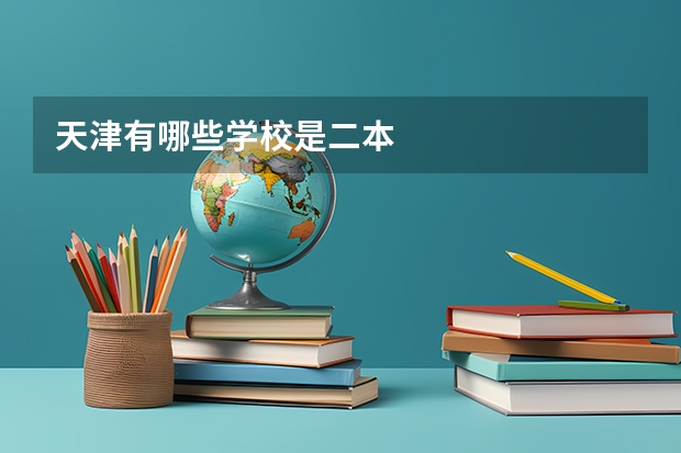 天津有哪些学校是二本