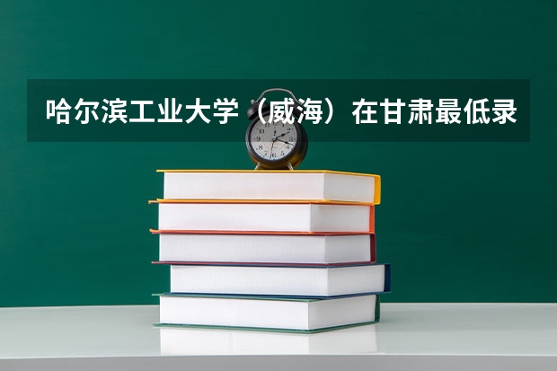 哈尔滨工业大学（威海）在甘肃最低录取分数线是多少