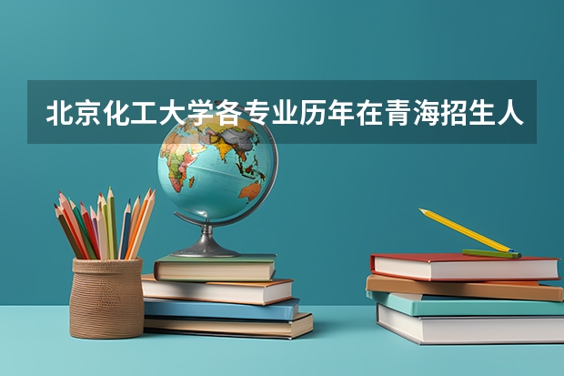北京化工大学各专业历年在青海招生人数是多少