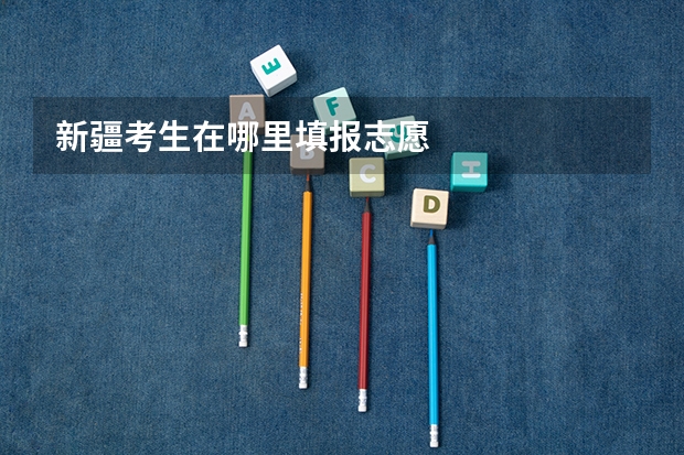 新疆考生在哪里填报志愿