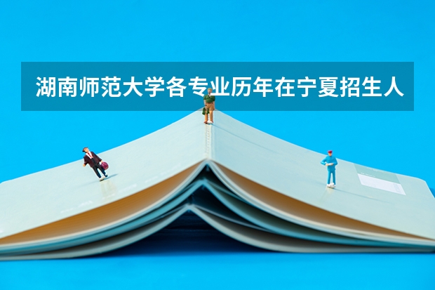 湖南师范大学各专业历年在宁夏招生人数是多少
