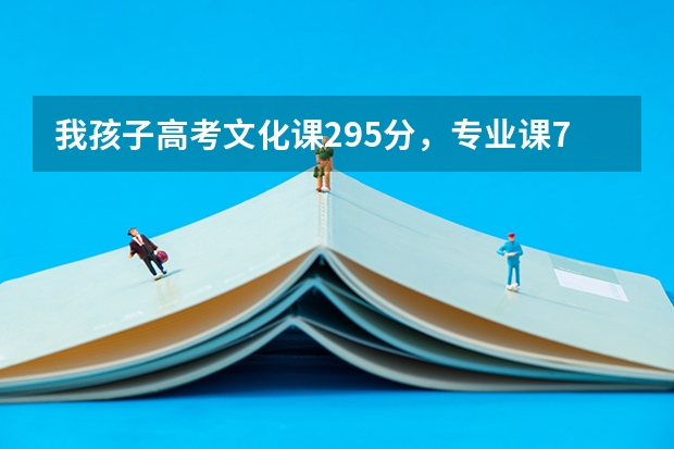 我孩子高考文化课295分，专业课74分.报考山东艺术学院艺术专科有希望吗 ？