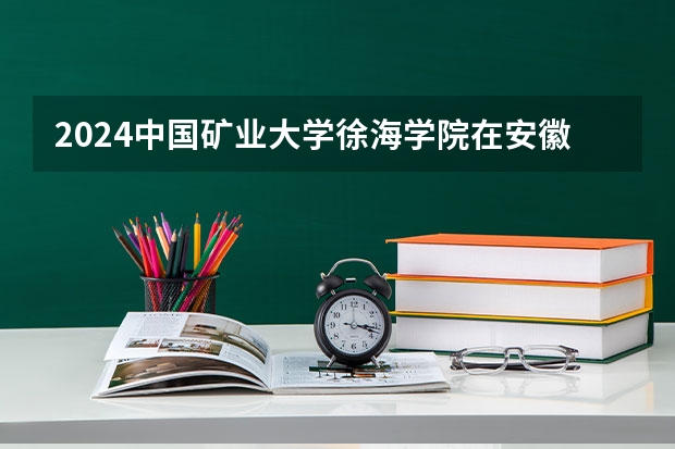 2024中国矿业大学徐海学院在安徽招生计划