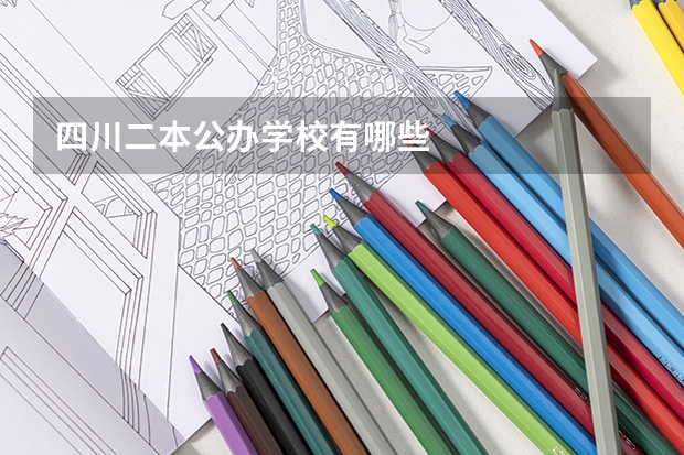 四川二本公办学校有哪些