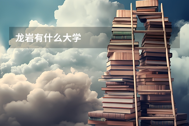 龙岩有什么大学