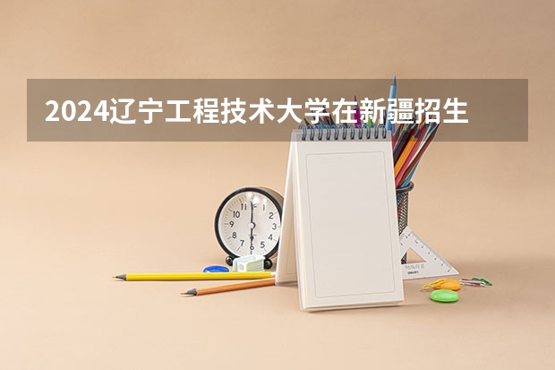 2024辽宁工程技术大学在新疆招生计划