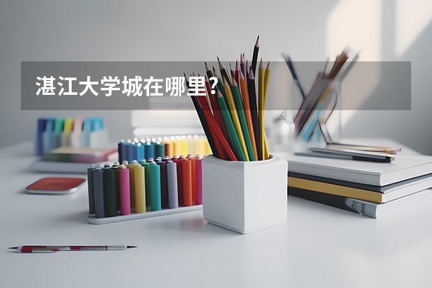 湛江大学城在哪里?