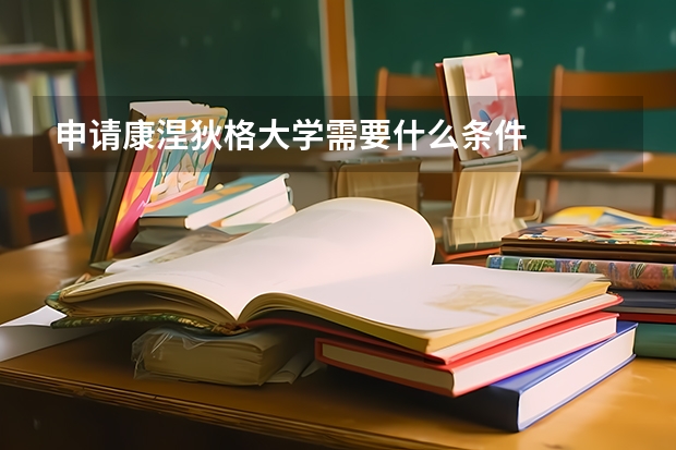 申请康涅狄格大学需要什么条件