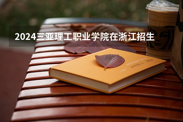 2024三亚理工职业学院在浙江招生计划