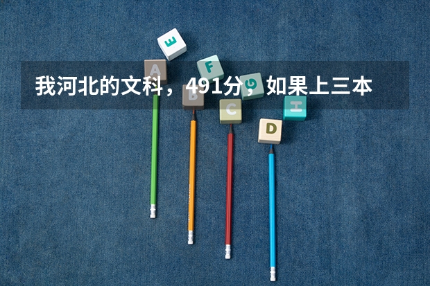我河北的文科，491分，如果上三本上省内还是省外的好啊？报省内的话，那些学校好呢？帮帮忙。。。。