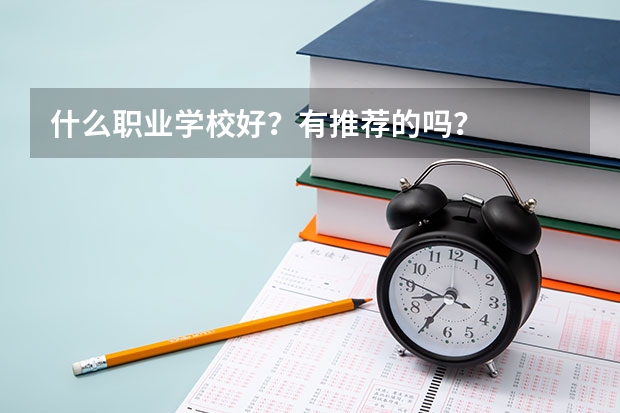 什么职业学校好？有推荐的吗？