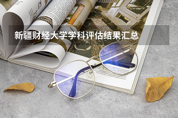 新疆财经大学学科评估结果汇总