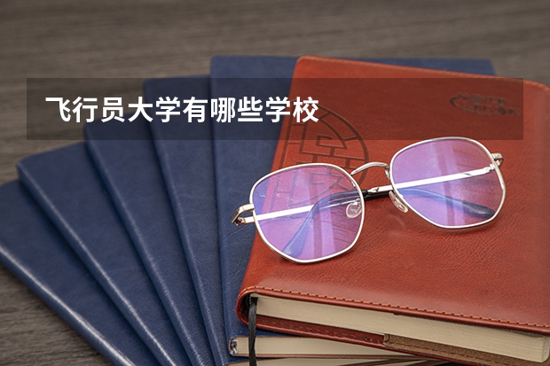 飞行员大学有哪些学校