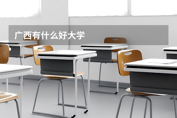 广西有什么好大学