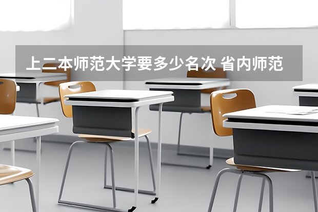 上二本师范大学要多少名次 省内师范大学二本最低分数线
