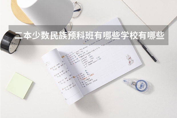 二本少数民族预科班有哪些学校有哪些学校