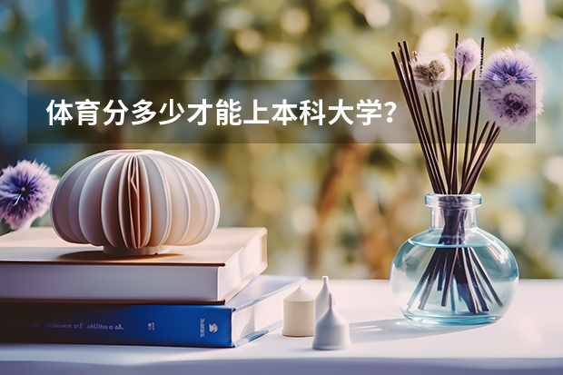 体育分多少才能上本科大学？