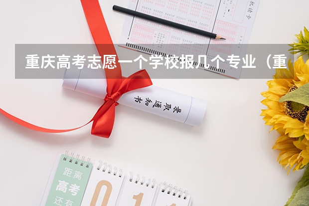 重庆高考志愿一个学校报几个专业（重庆新高考平行志愿录取规则）