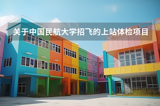 关于中国民航大学招飞的上站体检项目（关于民航招飞视力问题拜托各位了 3Q）