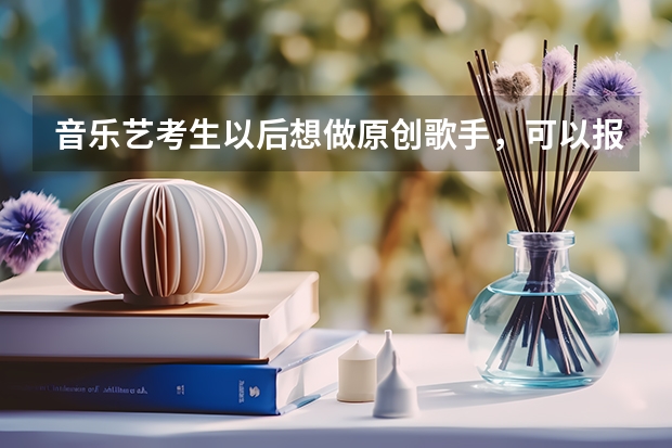 音乐艺考生以后想做原创歌手,可以报考哪些学校?