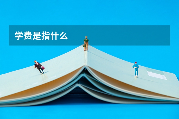 学费是指什么