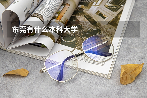 东莞有什么本科大学