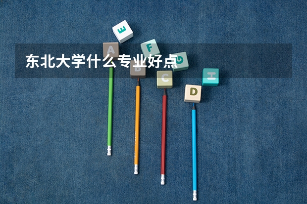 东北大学什么专业好点