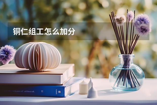 铜仁组工怎么加分