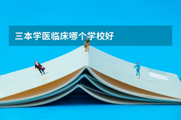三本学医临床哪个学校好