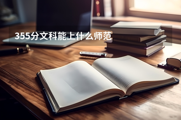 355分文科能上什么师范