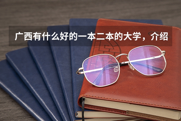 广西有什么好的一本二本的大学，介绍一下，我是文科生.