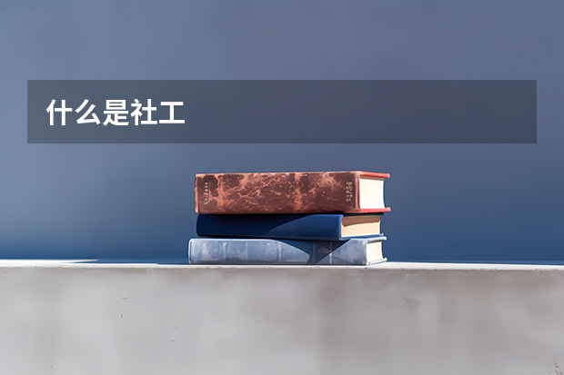 什么是社工