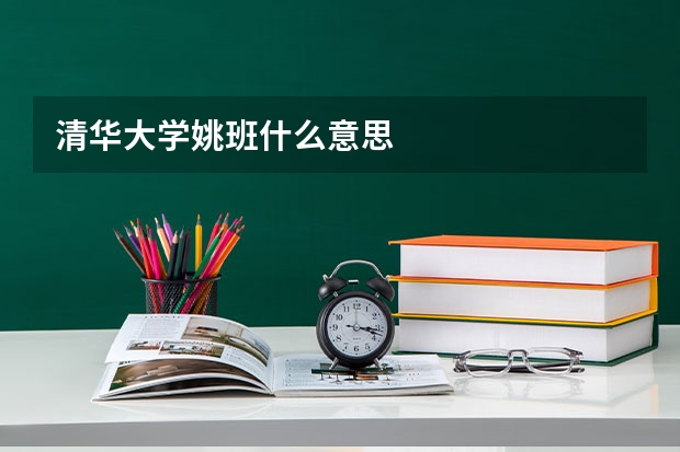 清华大学姚班什么意思