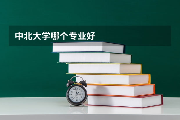 中北大学哪个专业好