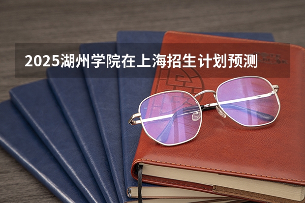 2025湖州学院在上海招生计划预测
