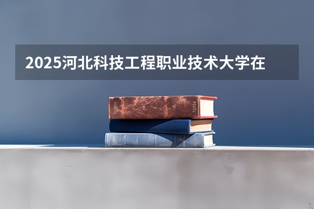 2025河北科技工程职业技术大学在天津招生计划一览表