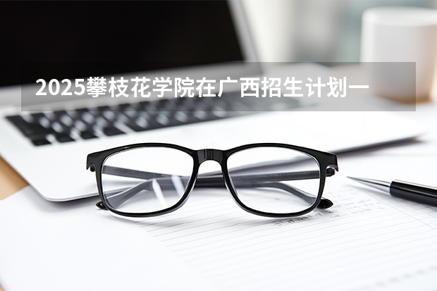 2025攀枝花学院在广西招生计划一览表