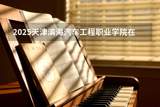 2025天津滨海汽车工程职业学院在甘肃招生计划一览表