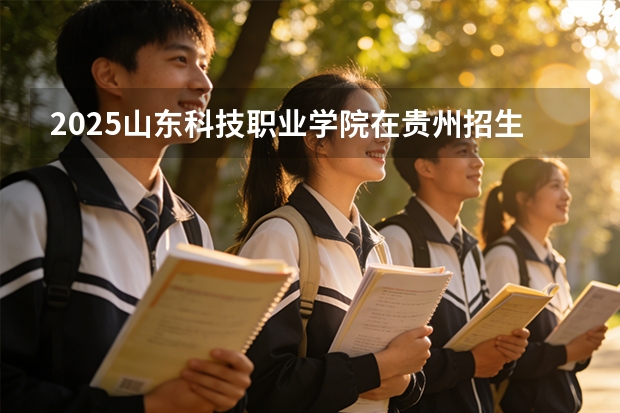 2025山东科技职业学院在贵州招生计划一览表