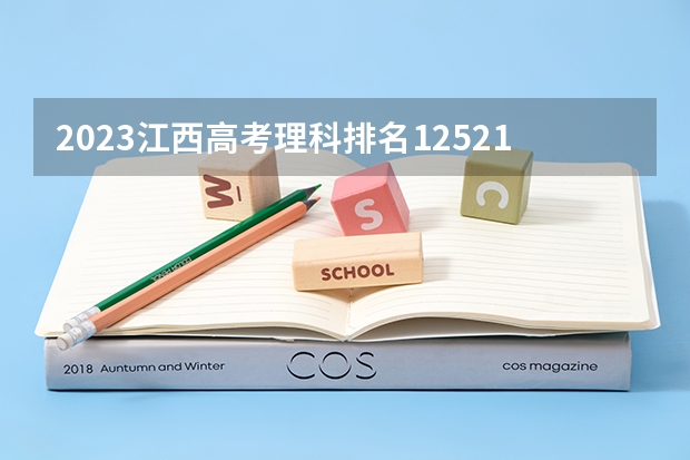 2023江西高考理科排名12521的考生可以报什么大学 历年录取分数线